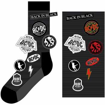 Merch AC/DC: Calzini alla caviglia Icons 