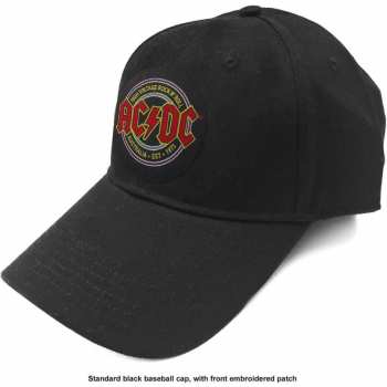 Merch AC/DC: Berretto con visiera Est 1973
