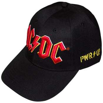 Merch AC/DC: Berretto con visiera Pwr-up & Logo Ac/dc