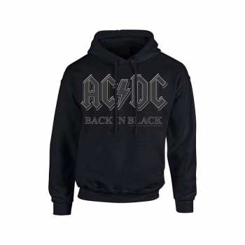 Merch AC/DC: Felpa con cappuccio Back In Black