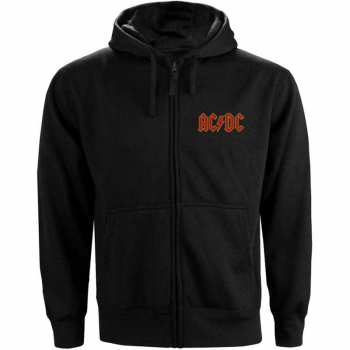 Merce AC/DC: Mikina Se Zipem Logo Ac/dc S