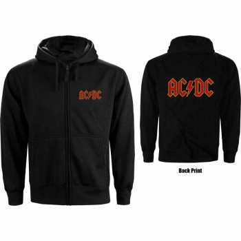 Merce AC/DC: Mikina Se Zipem Logo Ac/dc S