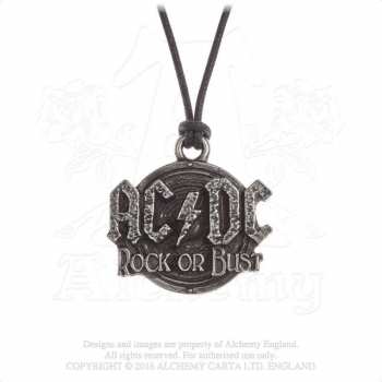 Merch AC/DC: Collana Rock Or Bust