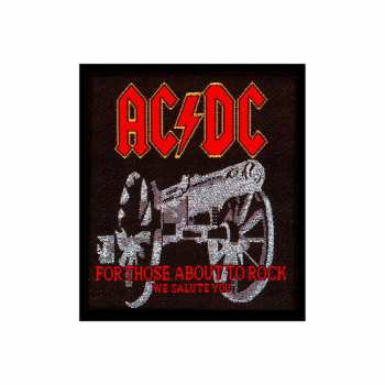 Merce AC/DC: Nášivka For Those About To Rock