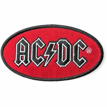 Merce AC/DC: Nášivka Oval Logo Ac/dc