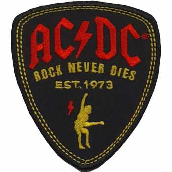 Merch AC/DC: Applicazione Plectrum