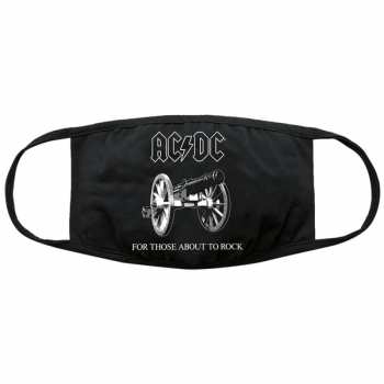 Merch AC/DC: Mascherina About To Rock