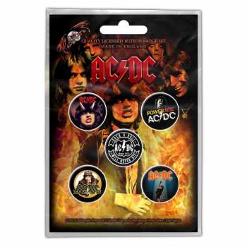 Merch AC/DC: Set Spillette Highway To Hell 