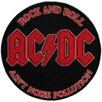 Merce AC/DC: Ac/dc Standard Woven Patch: Noise Pollution