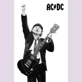 Merch AC/DC: Poster in tessuto Angus