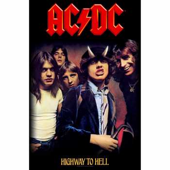 Merch AC/DC: Poster in tessuto Highway To Hell