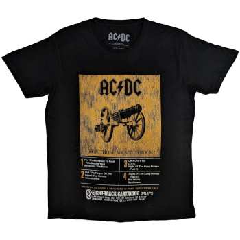 Merce AC/DC: Ac/dc Unisex T-shirt: 8 Track (small) S