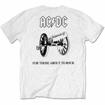 Merce AC/DC: Tričko About To Rock  S