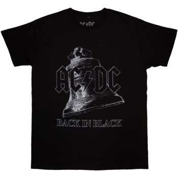 Merch AC/DC: Maglietta Back In Black Bell
