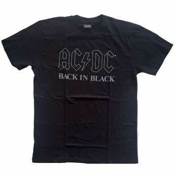 Merch AC/DC: Maglietta Back In Black 