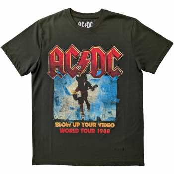 Merce AC/DC: Ac/dc Unisex T-shirt: Blow Up Your Video (small) S