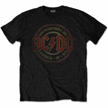 Merch AC/DC: Maglietta Est. 1973 