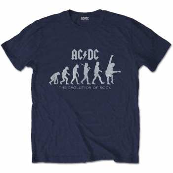 Merch AC/DC: Maglietta Evolution Of Rock 