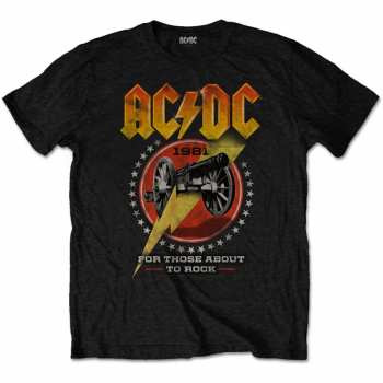 Merch AC/DC: Maglietta For Those About To Rock 81 