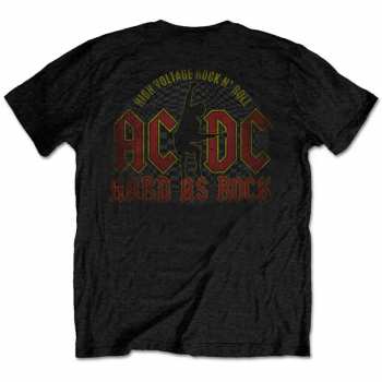 Merce AC/DC: Tričko Hard As Rock  S