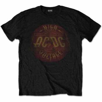 Merch AC/DC: Maglietta High Voltage Vintage 
