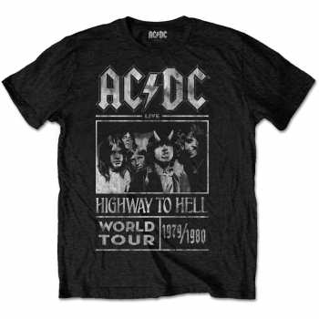 Merch AC/DC: Maglietta Highway To Hell World Tour 1979/1980 