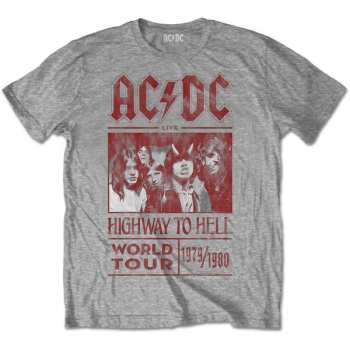 Merch AC/DC: Maglietta Highway To Hell World Tour 1979/1980 