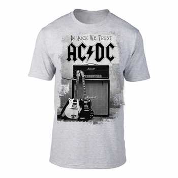Album Ac/dc T-shirt: In Rock We Trust - Grey