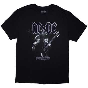  AC/DC: Ac/dc Unisex T-shirt: Pwrd-up B&w Photo (ex-tour) (x-large) XL