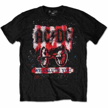 Merch AC/DC: Maglietta We Salute You Bold 