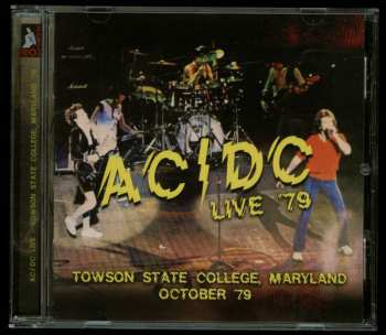 CD AC/DC: Live '79: Towson State College, Maryland