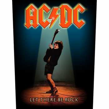 Merch AC/DC: Applicazione sulla schiena Let There Be Rock 