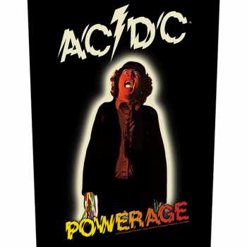 Merch AC/DC: Applicazione sulla schiena Powerage 