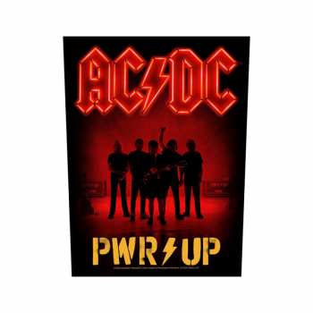 Merce AC/DC: Zádová Nášivka Pwr-up