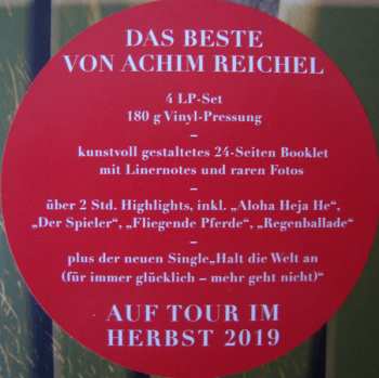 4LP/Set di cofanetti Achim Reichel: Das Beste