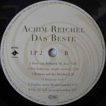 4LP/Set di cofanetti Achim Reichel: Das Beste