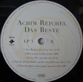 4LP/Set di cofanetti Achim Reichel: Das Beste