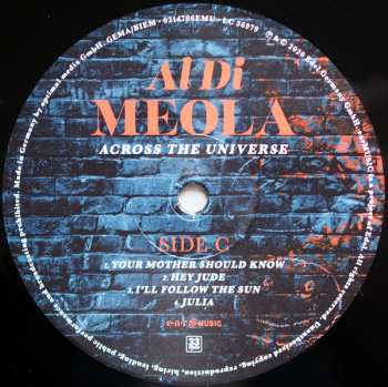 2LP Al Di Meola: Across The Universe LTD