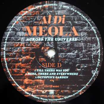 2LP Al Di Meola: Across The Universe LTD