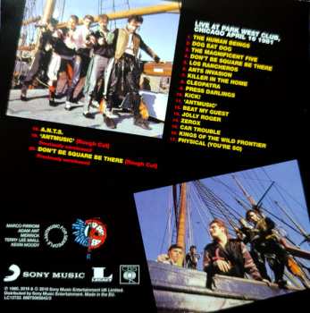 LP/2CD/DVD/Set di cofanetti Adam And The Ants: Kings Of The Wild Frontier DLX | CLR