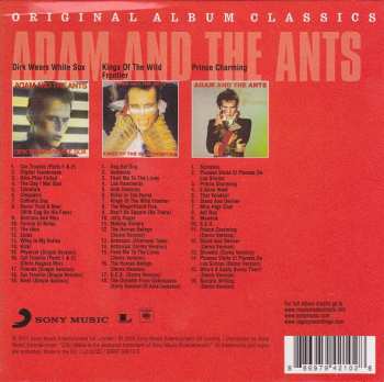 3CD/Set di cofanetti Adam And The Ants: Original Album Classics