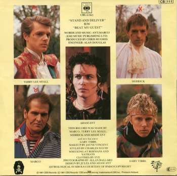 SP Adam And The Ants: Stand & Deliver!