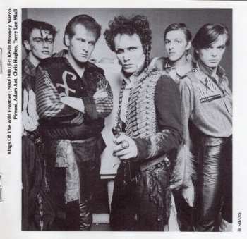 CD Adam Ant: Antics In The Forbidden Zone