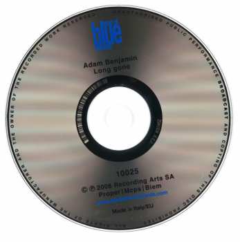 CD Adam Benjamin: Long Gone