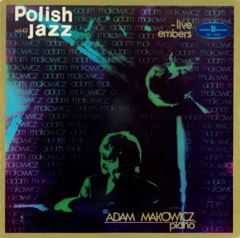 Adam Makowicz: Live Embers