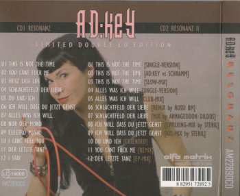 2CD AD:Key: Resonanz LTD