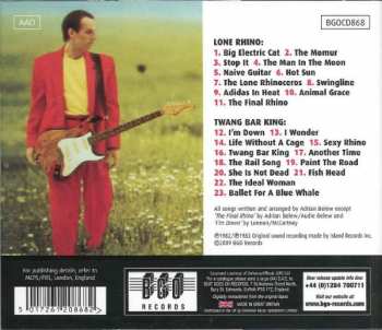 CD Adrian Belew: Lone Rhino / Twang Bar King