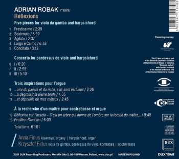 CD Adrian Robak: Réflexions