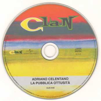 CD Adriano Celentano: La Pubblica Ottusità