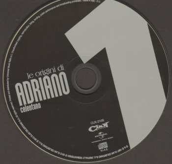 2CD Adriano Celentano: Le Origini Di Adriano Celentano